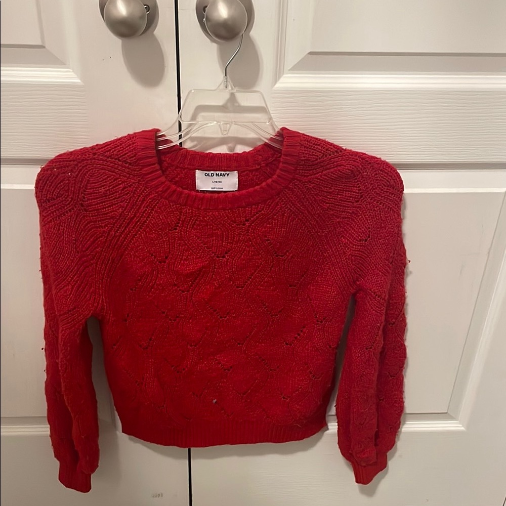 Old Navy Women's Red Sweater